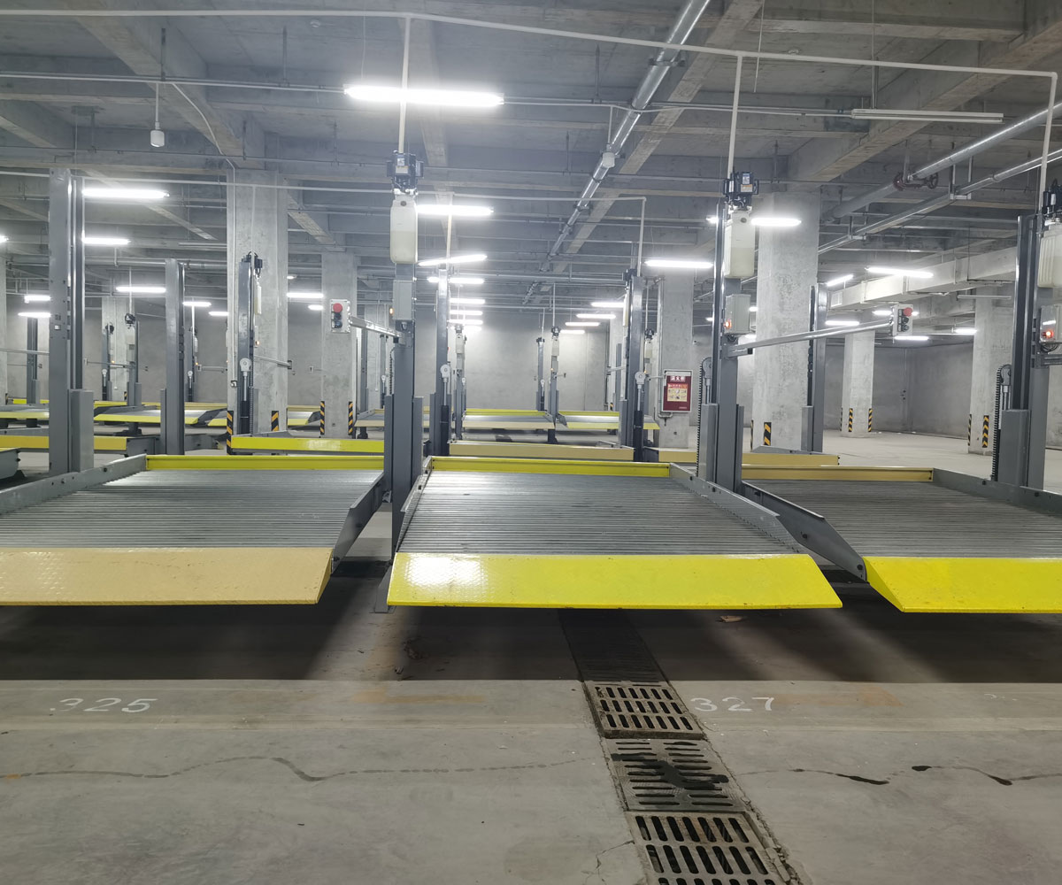 肅北縣兩層升降平移機械立體車庫維保