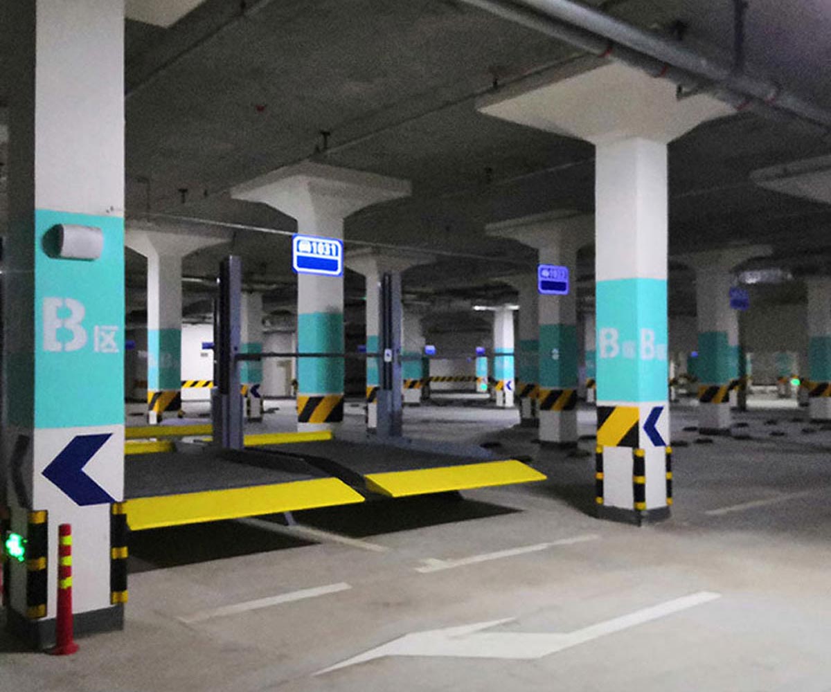 兩柱式機(jī)械立體車庫租賃