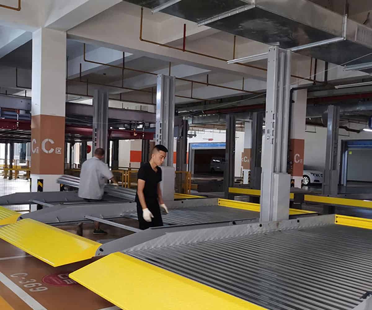 智慧城市下智慧交通成都立體車(chē)庫(kù)