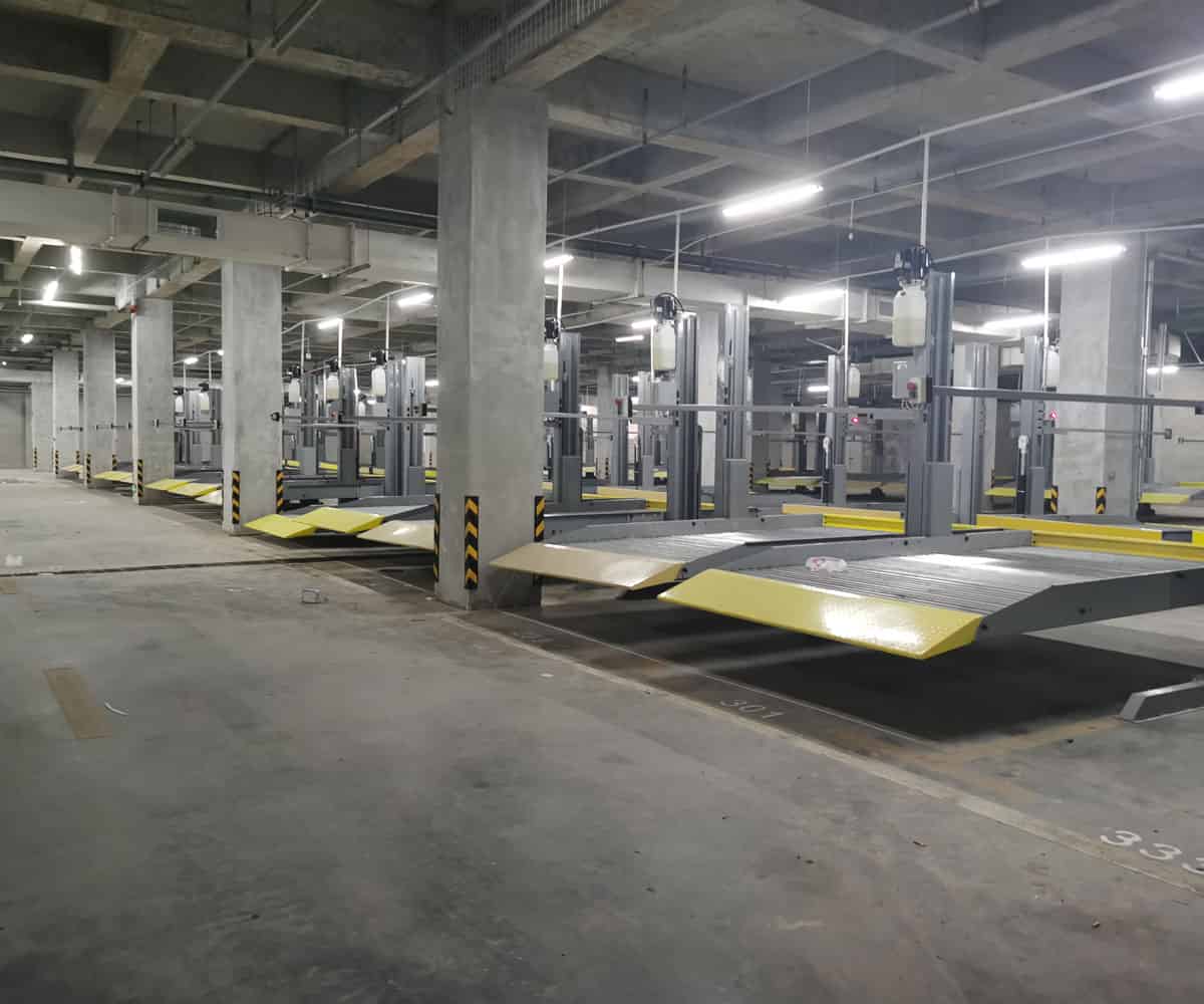 立體車庫(kù)調(diào)控空間布局