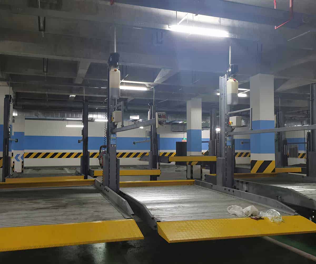 升降式機(jī)械停車(chē)位成本低體現(xiàn)在哪里
